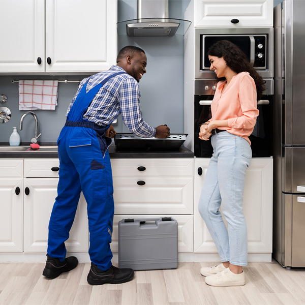 how long does it typically take to complete cooktop repair services in Wymore NE